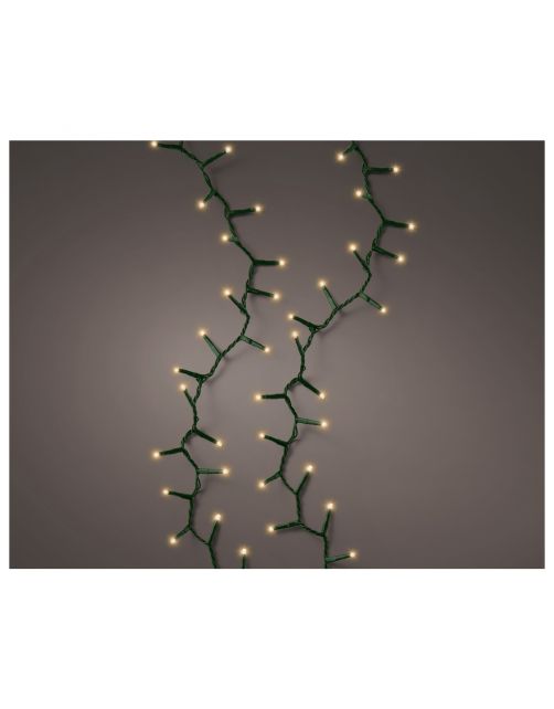 Lumineo 1-2 Glow Compact Lights - Decoratie - 180 cm Groen 540 led 6 Strengen