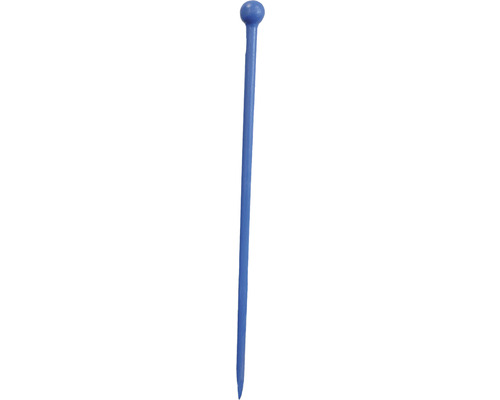 Koevoet voor straatstenen met knop en punt, 1250x30mm, blauw