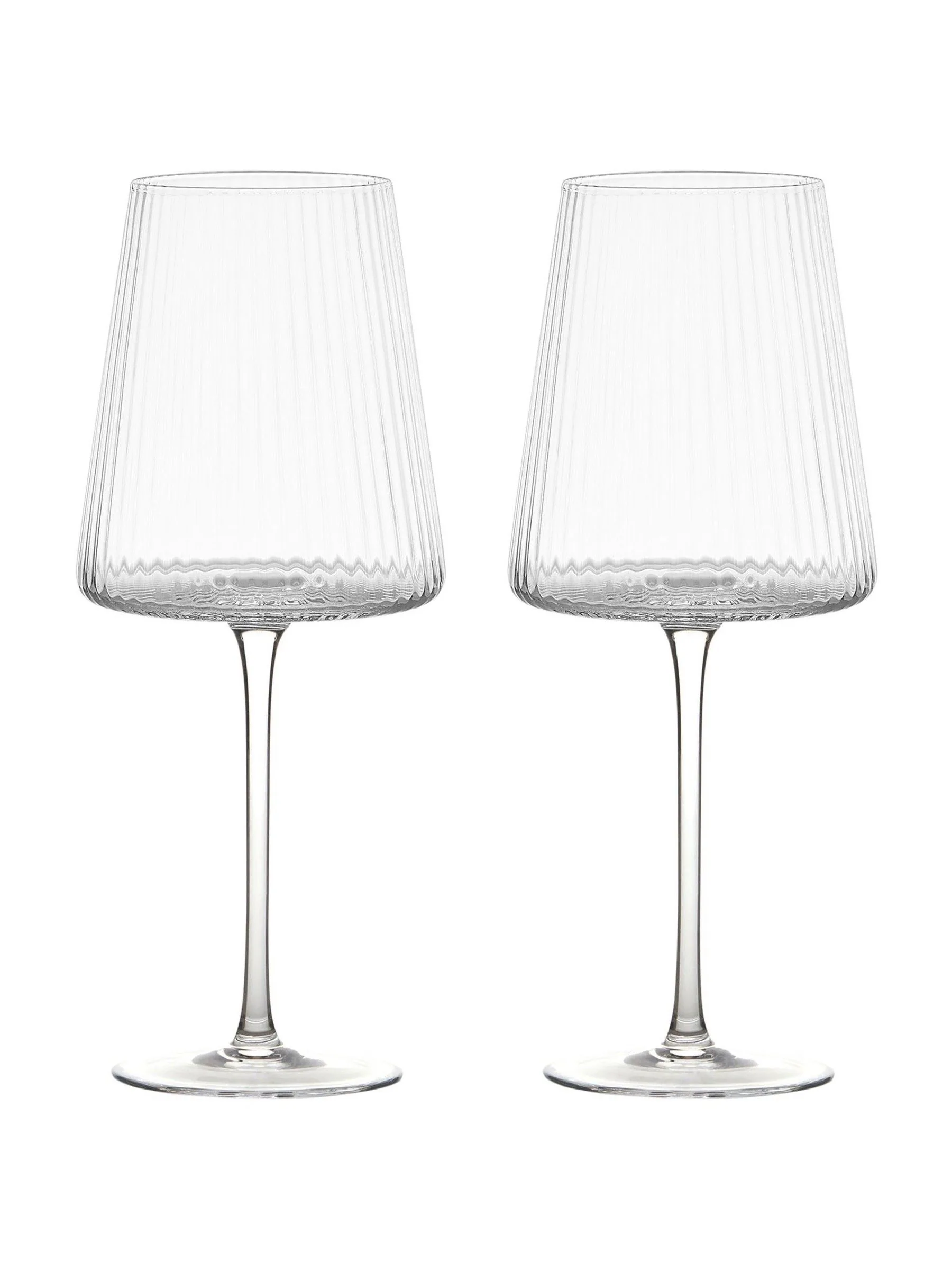Anton Studio Designs Set of 2 Empire Wine Glasses