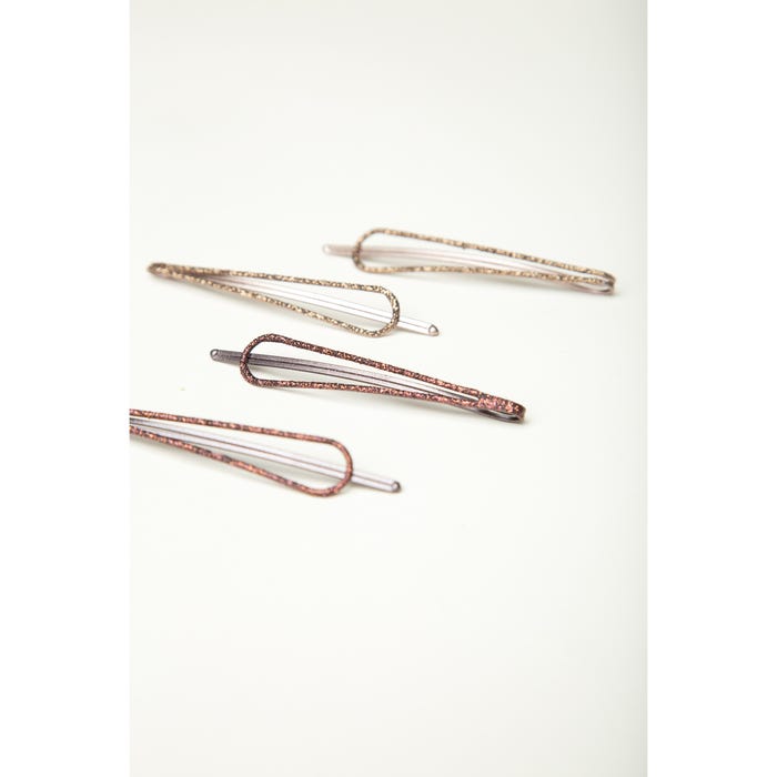 Veritas-Set van 4 schuivers met glitter