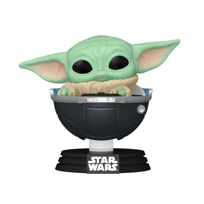 Funko POP! - Star Wars Sammelfigur - Grogu mit Prama