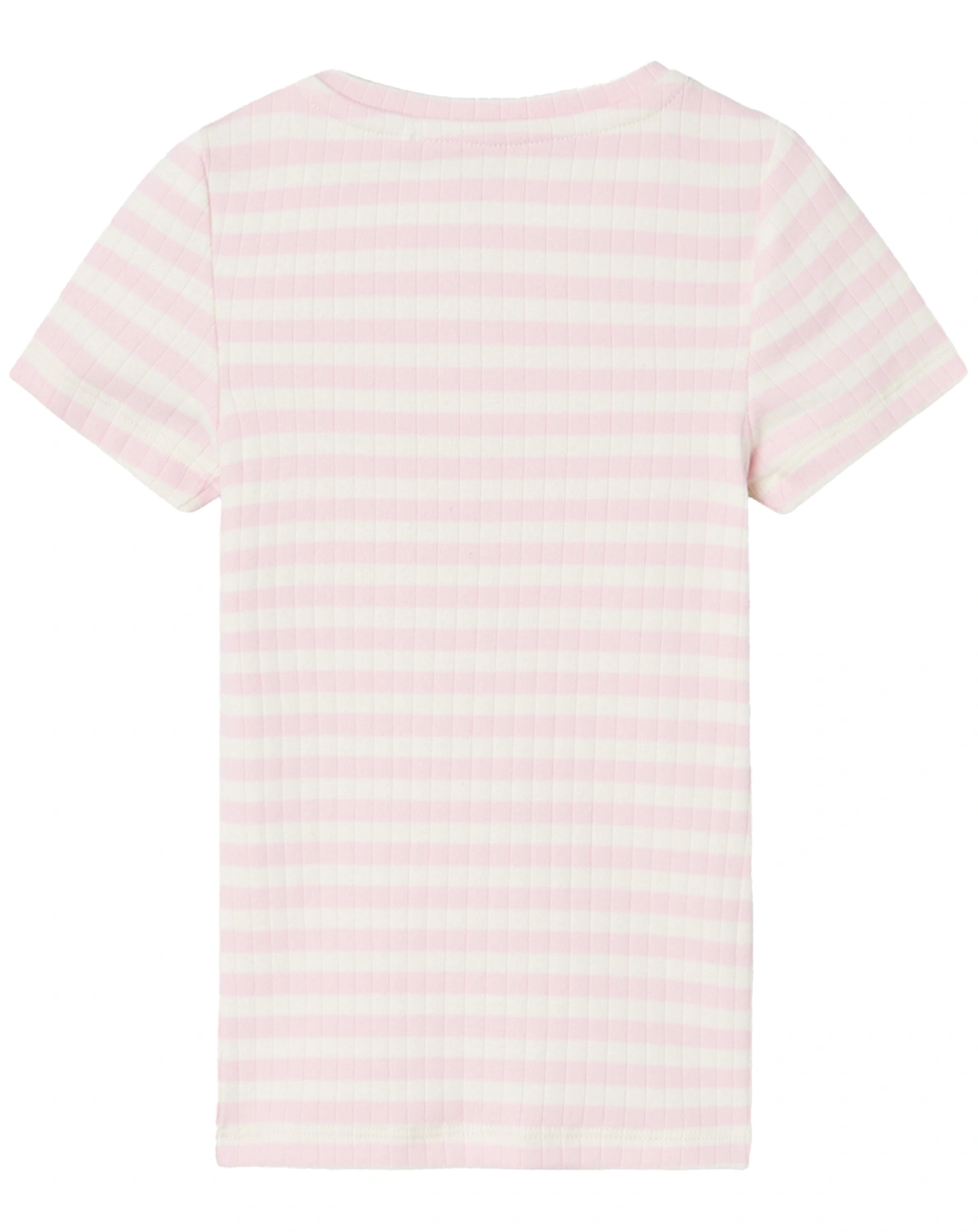 T-Shirt NMFSURAJA STRIPES MINI in parfait pink