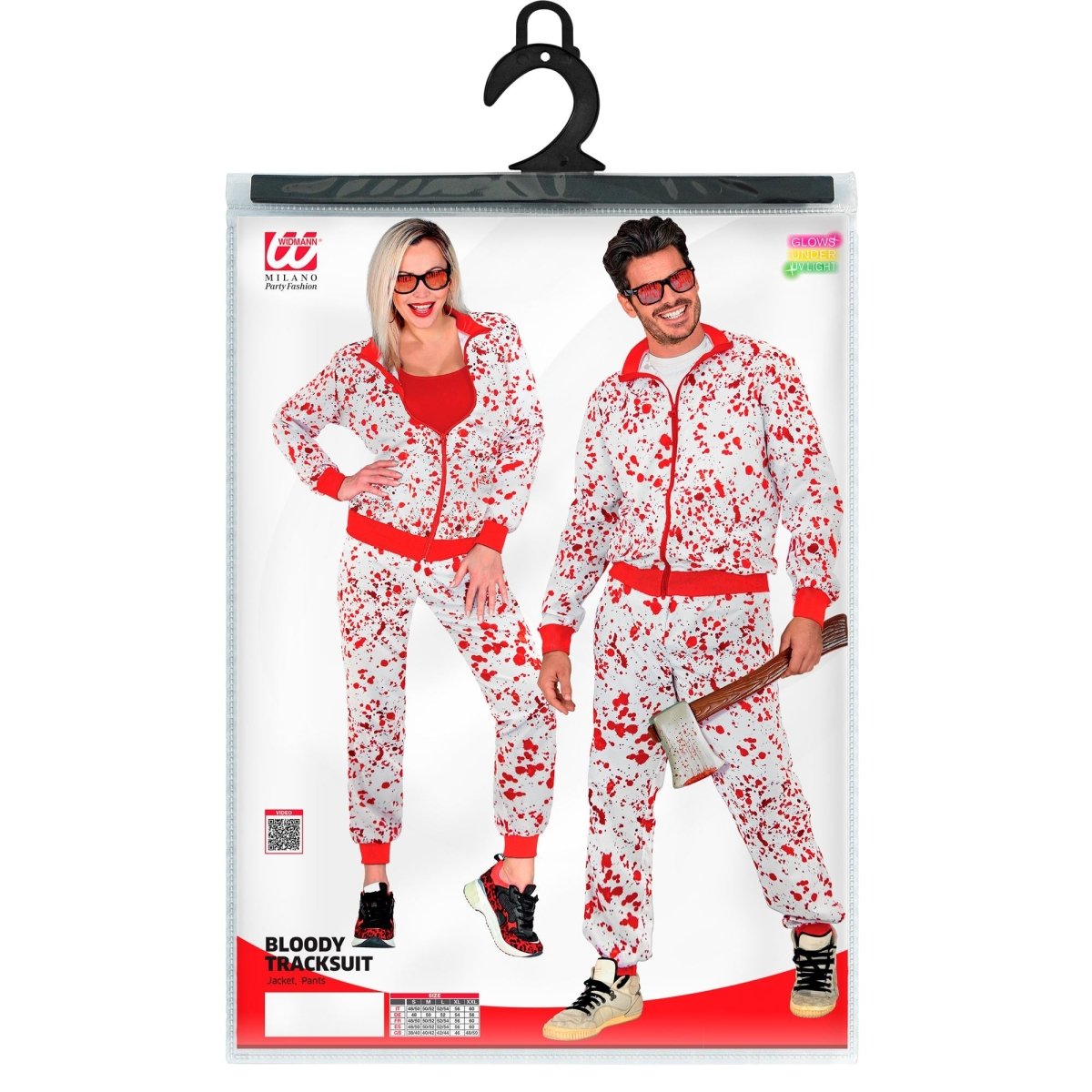 Halloween Trainingspak Fout Bloed
