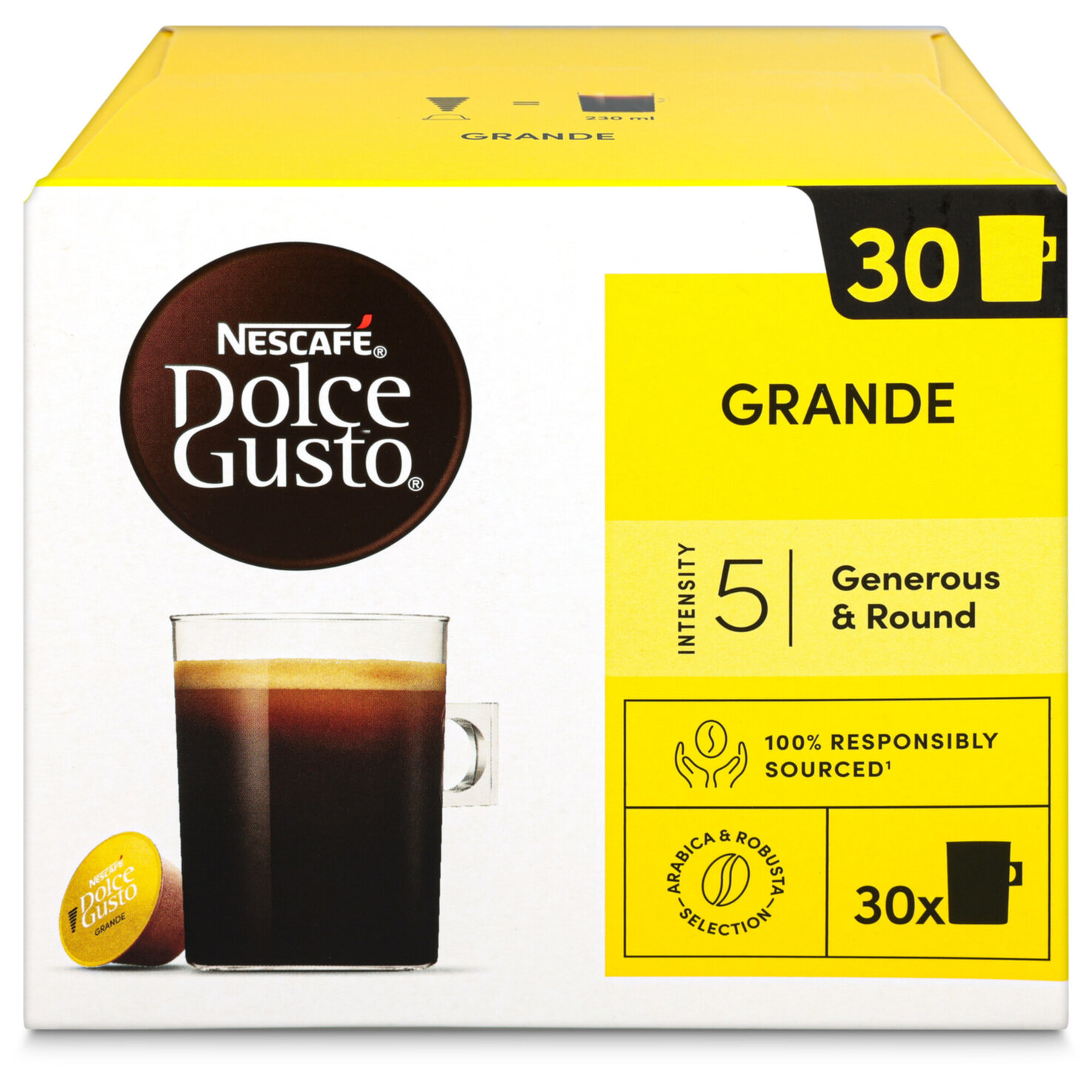 Nescafé Dolce Gusto Grande 30 Kapseln