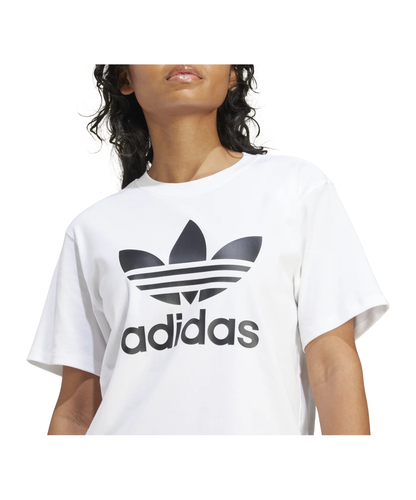 adidas Originals Trefoil T-Shirt Damen Weiss