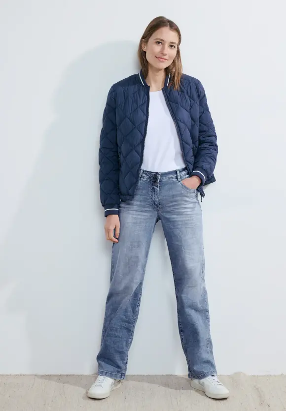 Loose Fit Jeans - light blue used wash