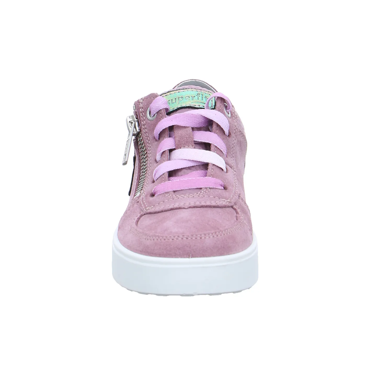 SUPERFIT Kleinkinder-Halbschuh Binder Mauve Leder  Sneaker