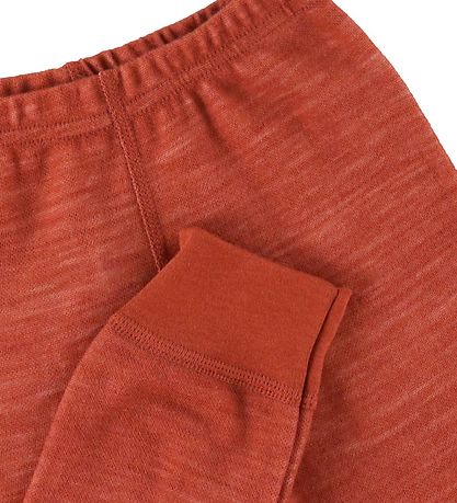 Joha Leggings - Uld/Bambus - R?d