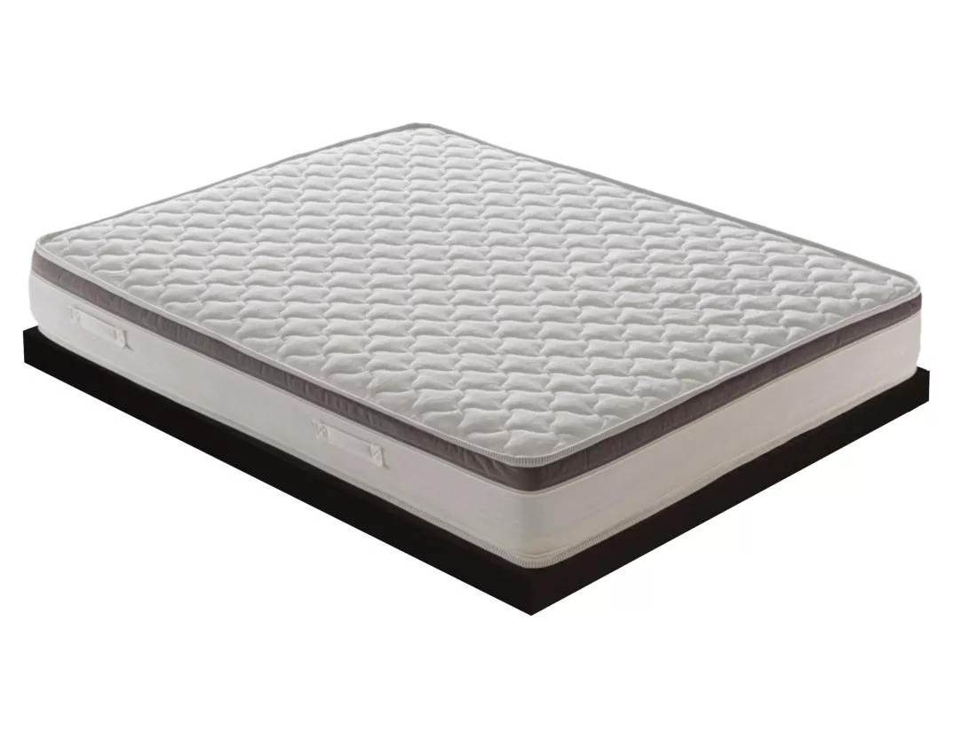 Matelas Ressorts Ensachés 1600 - Housse Anatomique - 7 Zones De Confort 80x190 cm