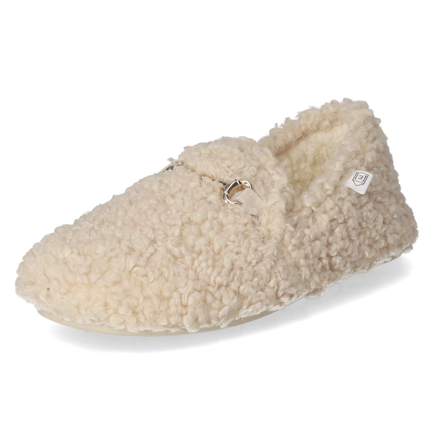 Espadrij l´originale Hausschuhe CURLY - beige