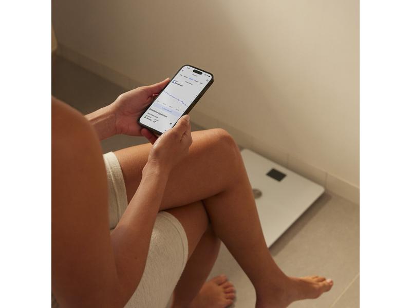 Withings Körperanalysewaage Body Smart Weiss WLAN-Personenwaage