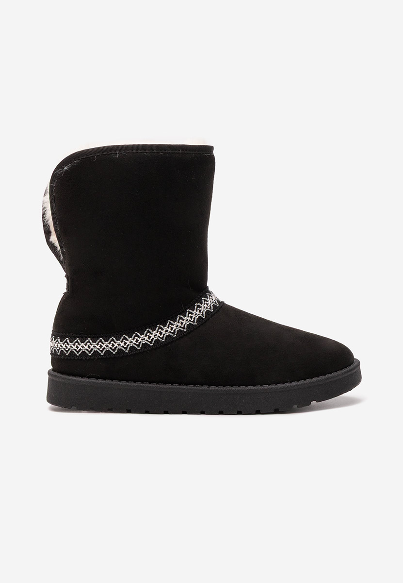 Bottines doublées femme noires Alura