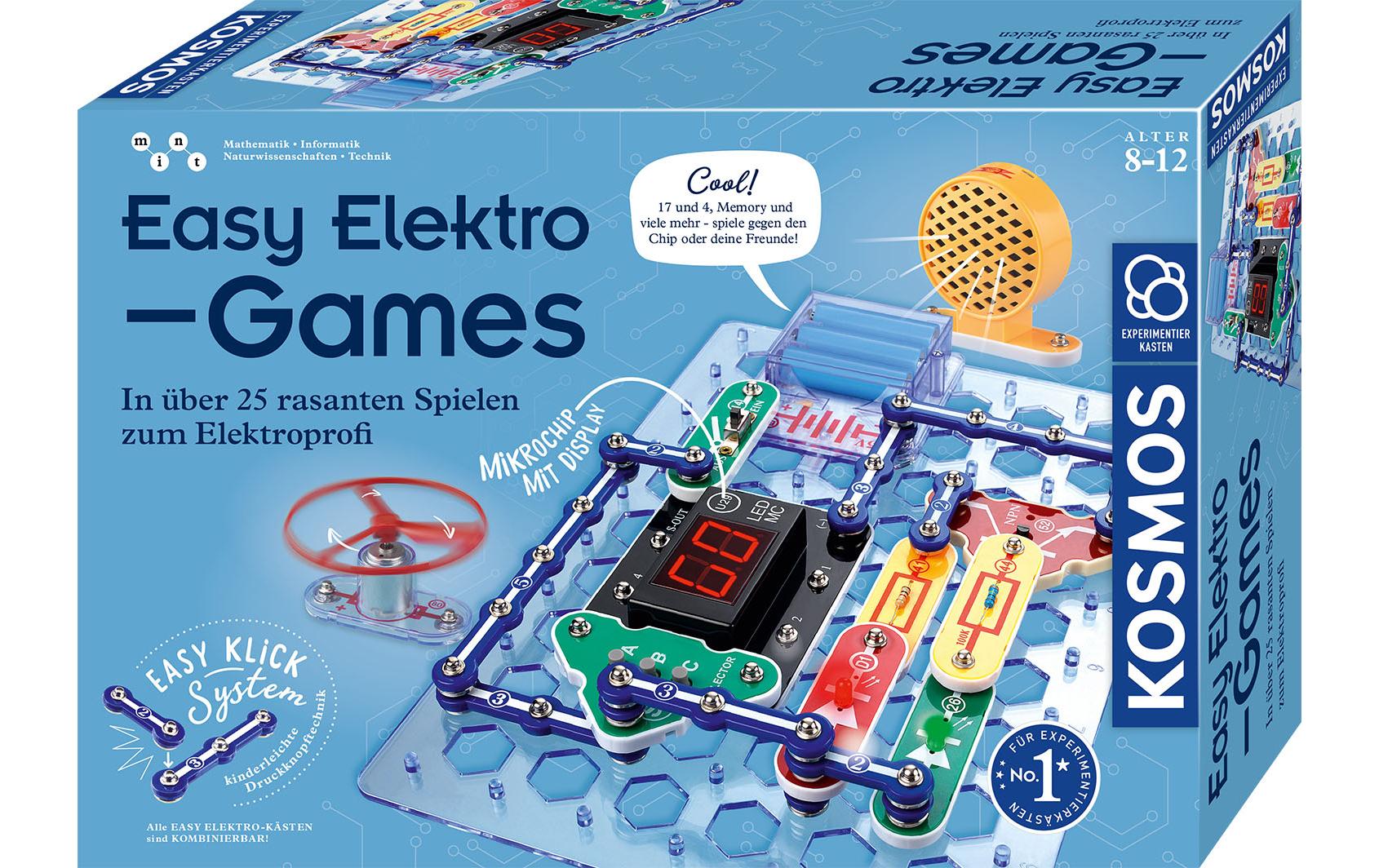 Experimentierkasten Easy Elektro – GamesIn über 25 rasanten Spielen zum Elektroprofi