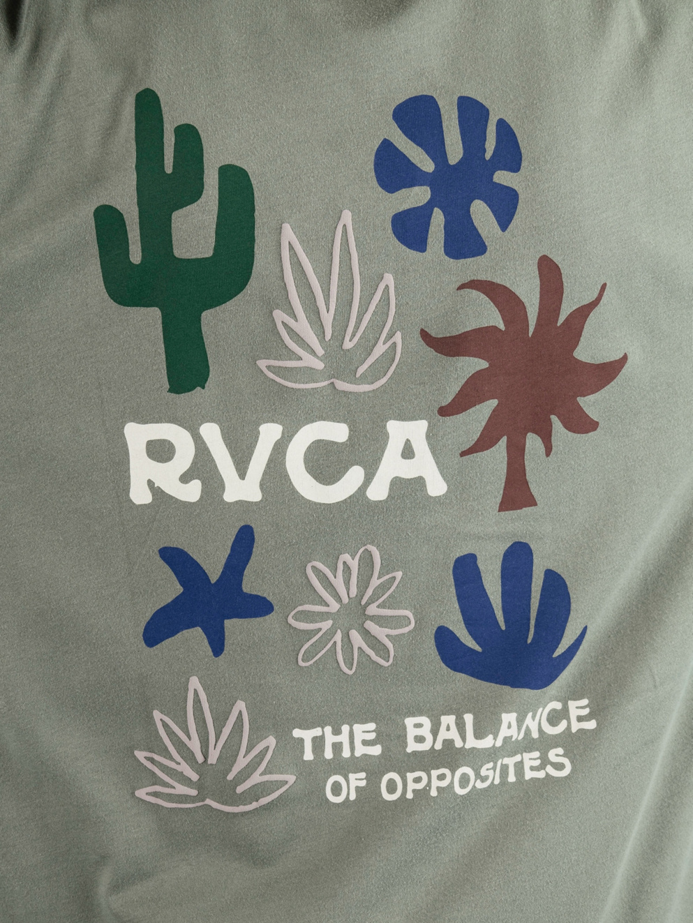 RVCA Desert Cuts T-Shirt jade