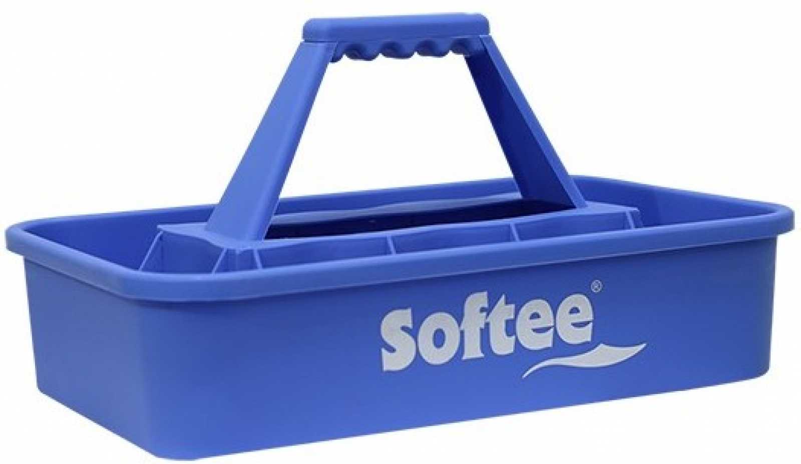 Suporte para garrafas Softee Softee 12 x 750 ml 1 Azul - Danificado