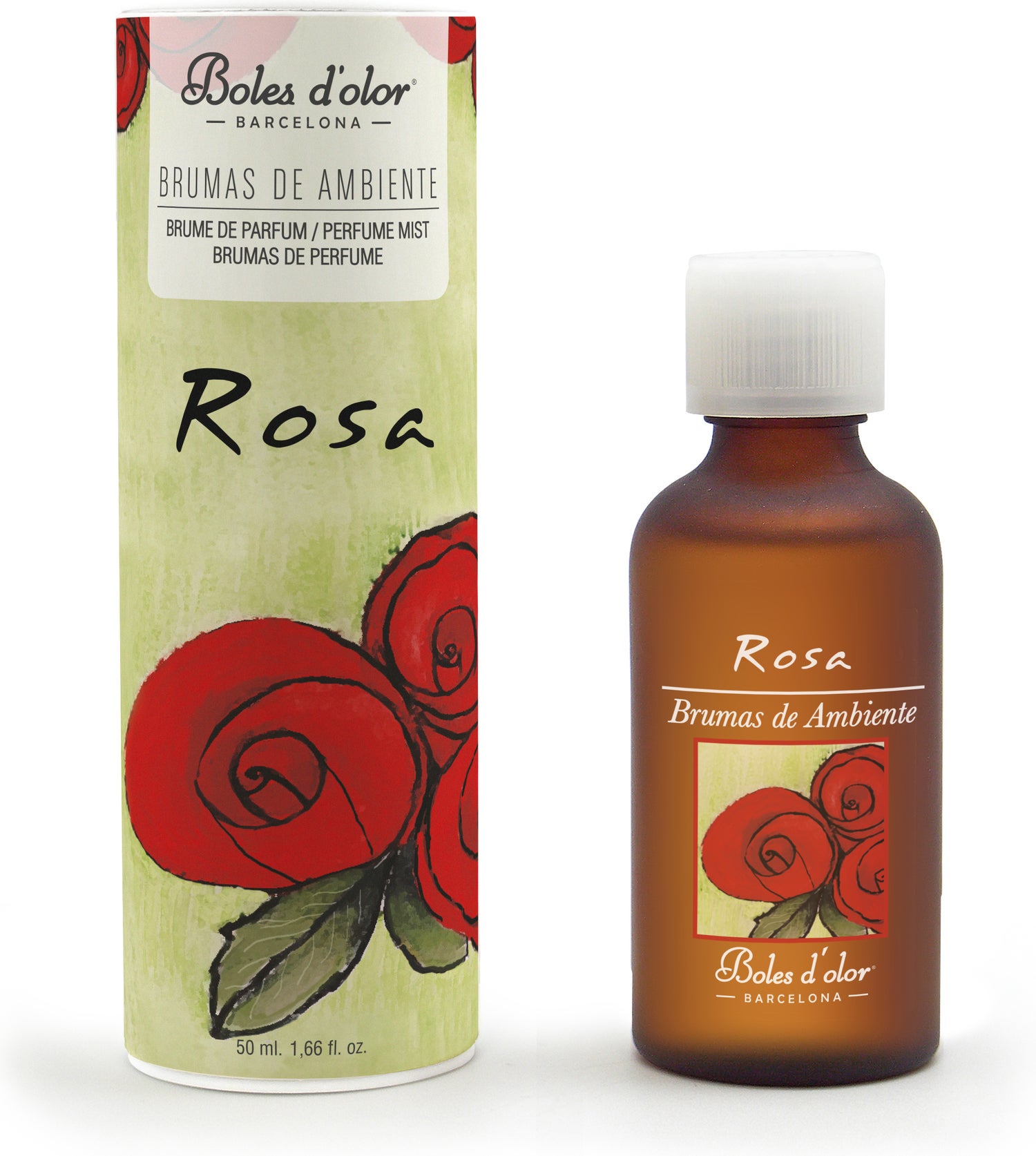 Boles d'olor geurolie Brumas de ambiente Roos 50 ml