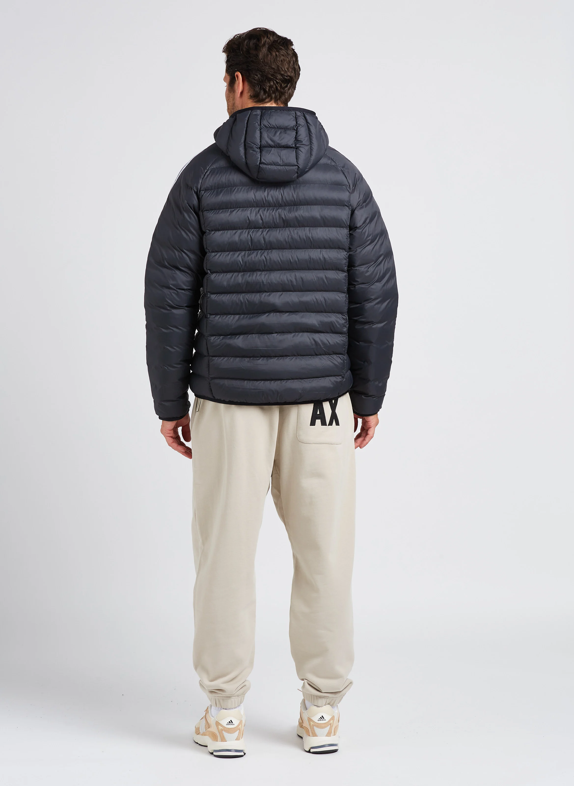 Jogging large en coton | Beige