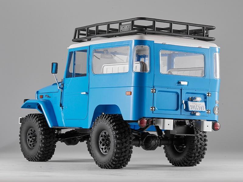 FMS Scale Crawler Toyota Land Cruiser FJ40 Blau, ARTR, 1:10 Detailgetreuer Scaler mit ABS-Hardbody