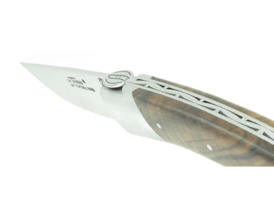 Le Thiers Gentleman Noyer Couteau de Poche - Laguiole par Fontenille Pataud