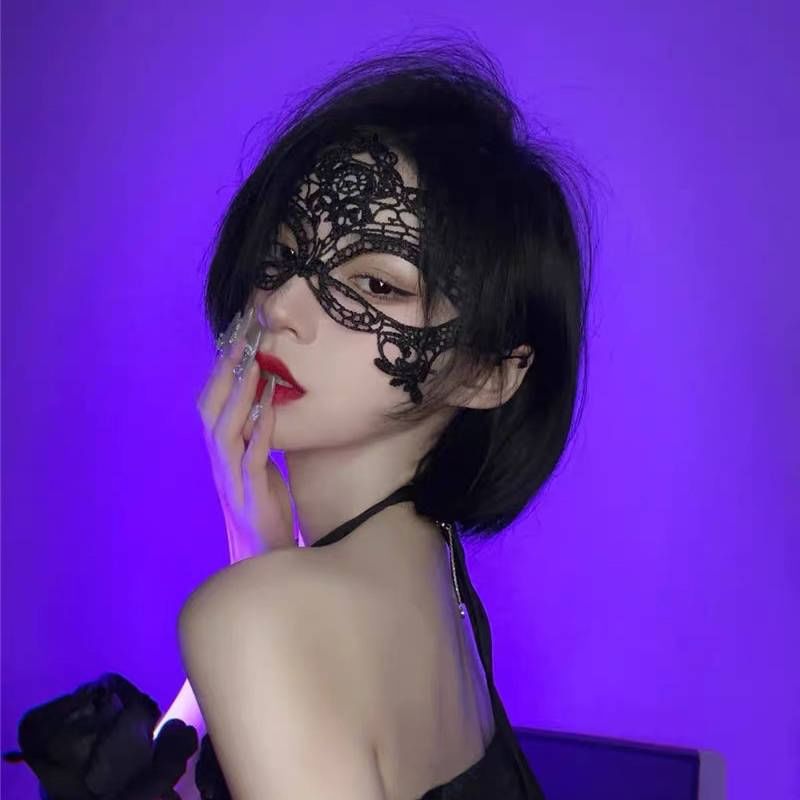 Sohma - Kanten Halloween-feestgezichtsmasker (verschillende ontwerpen)