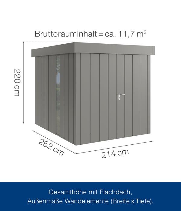 Hörmann Metallgerätehaus Juno JFD6 M-Sk