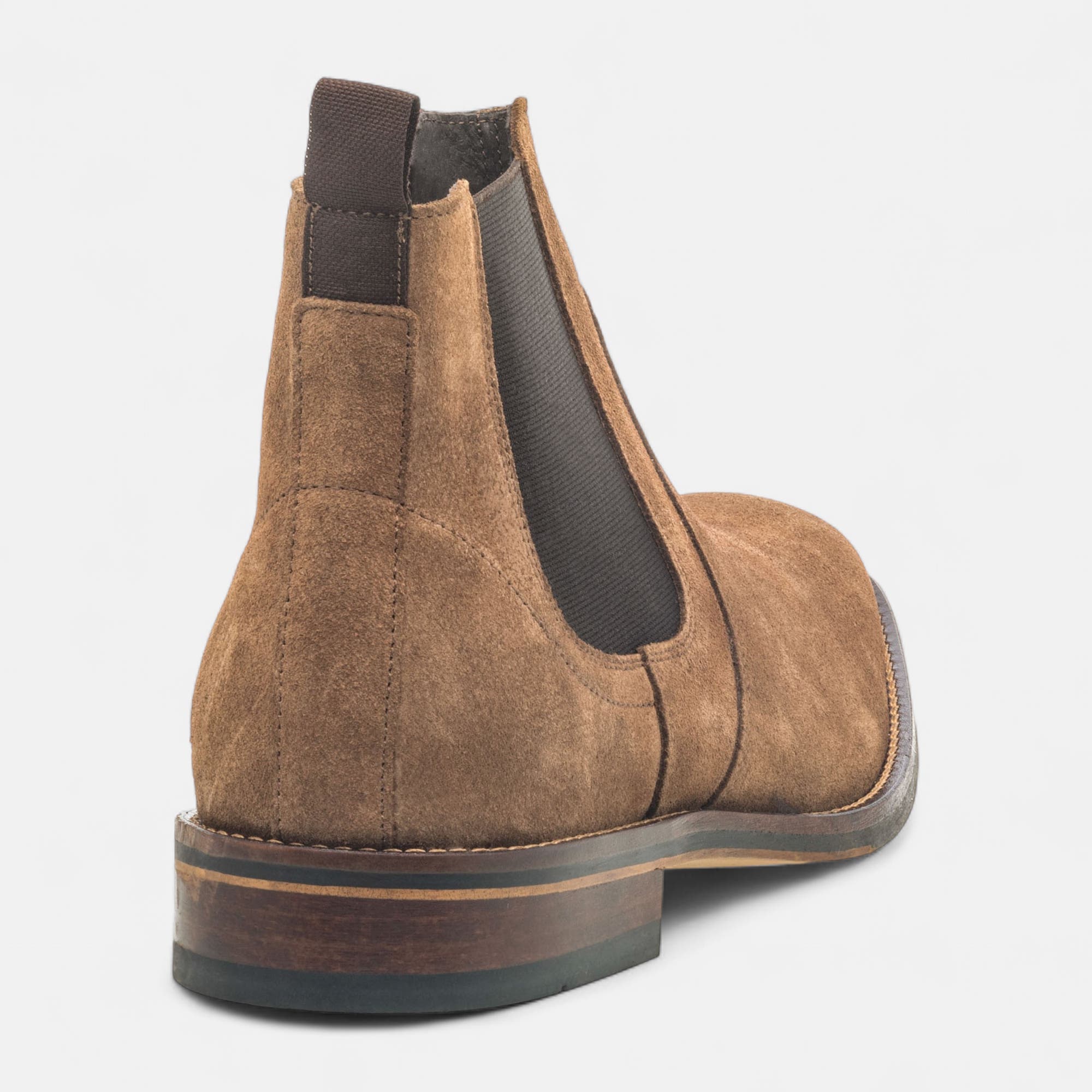 Bottines habillées Homme en cuir cognac
