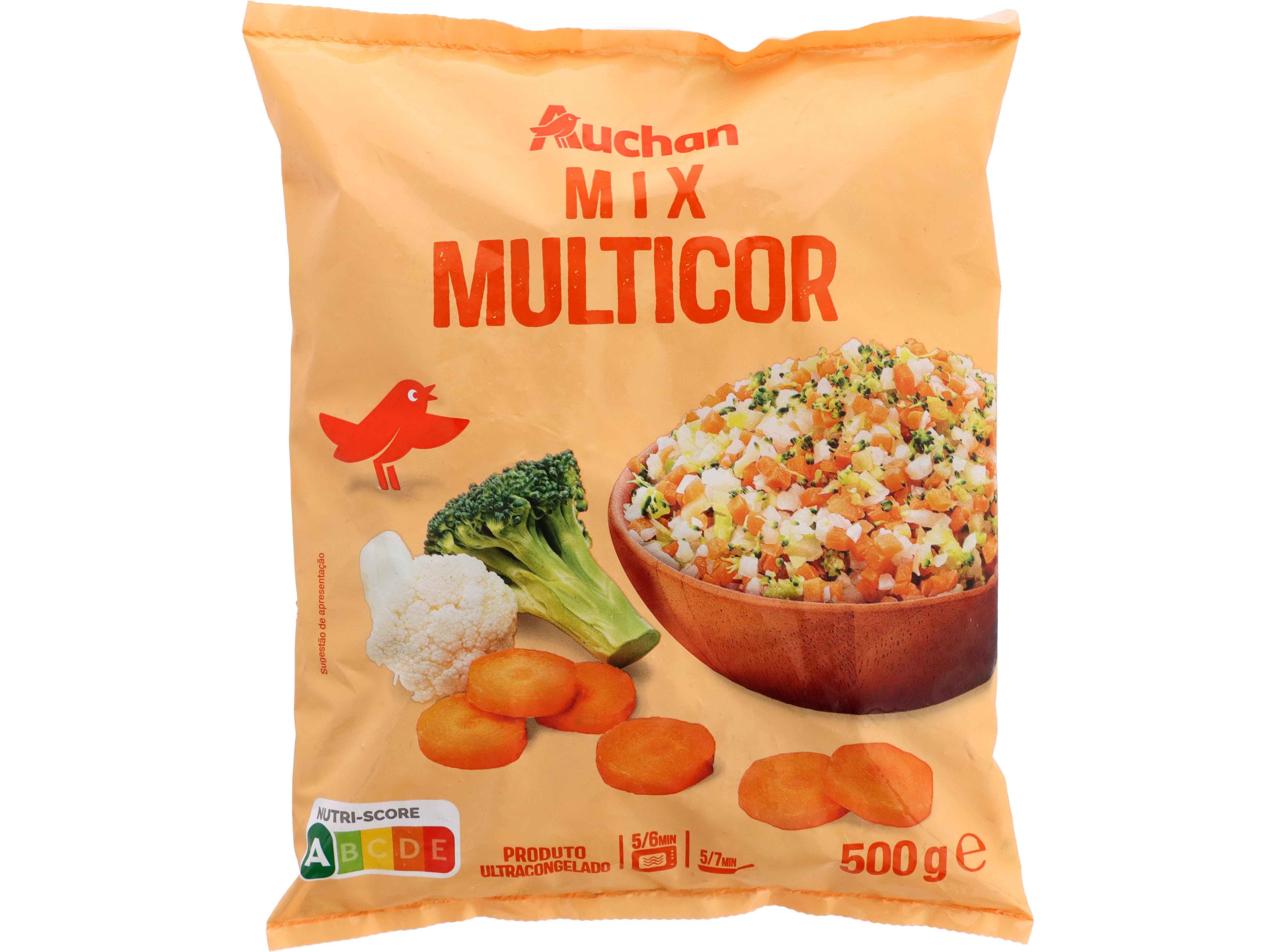 RICED VEGGIES MIX MULTICOR AUCHAN 500G