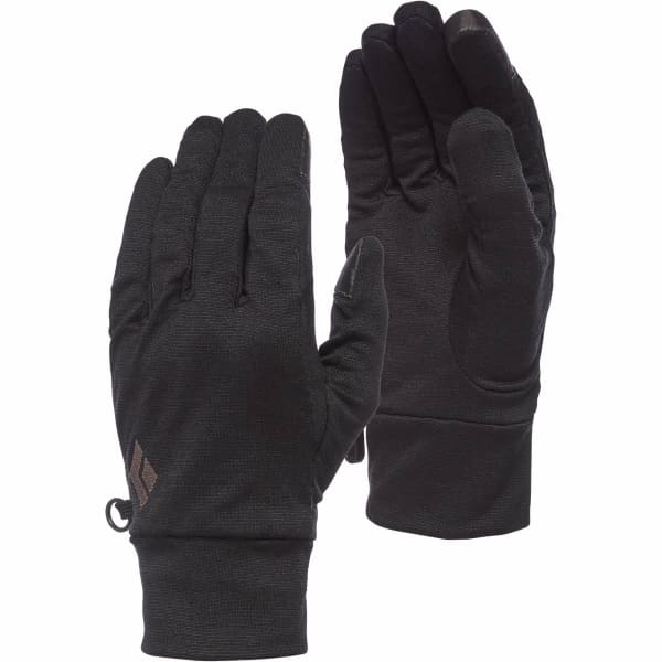 Sous gant ski de fond BLACK DIAMOND LIGHTWEIGHT WOOLTECH GLOVES ANTHRACITE