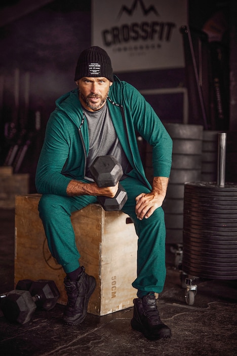 JAY-PI Hoodiejacke FLEXNAMIC®, Fitness, QuickDry,