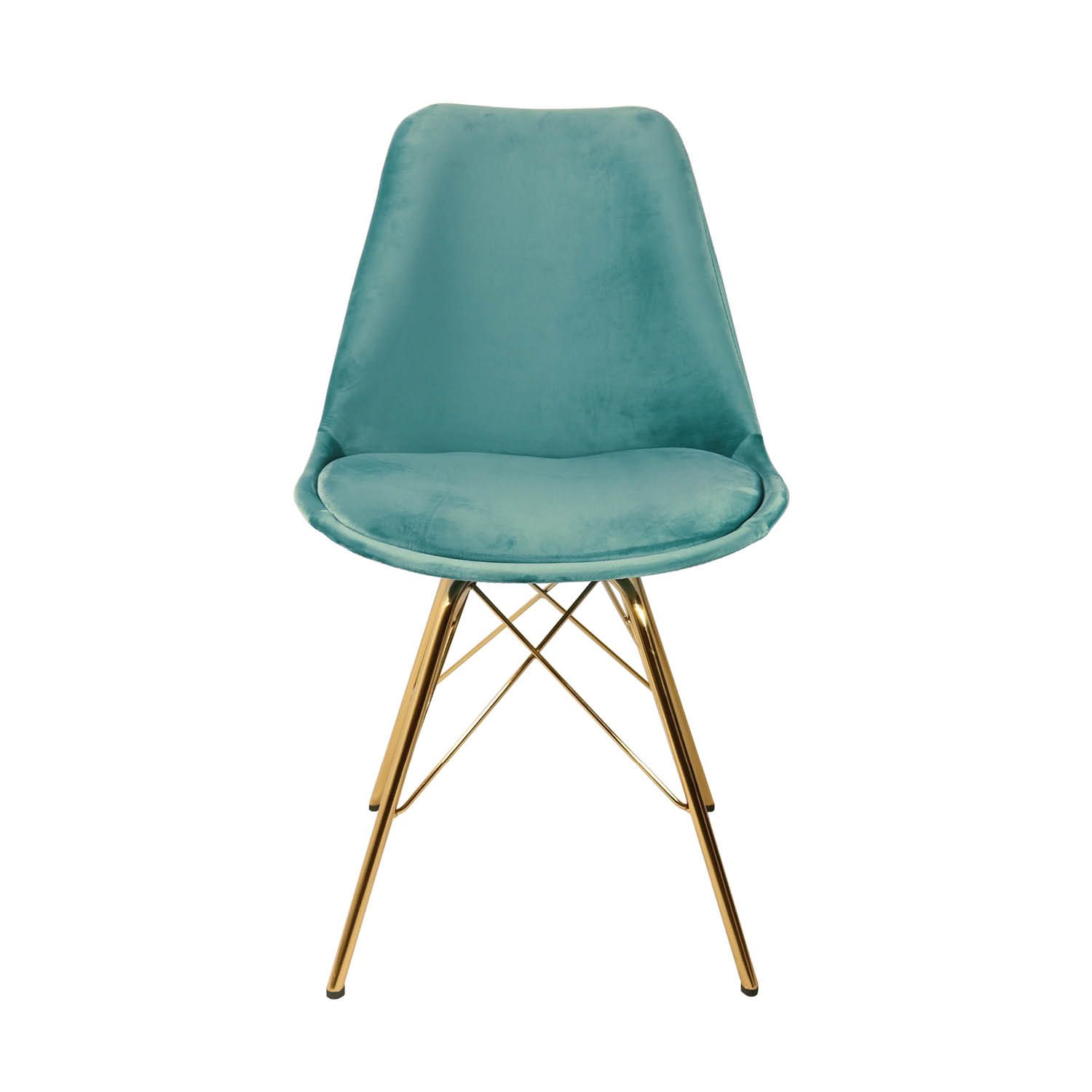 Kick kuipstoel - Velvet mint GL