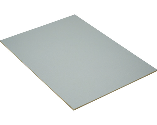 Dunne MDF-plaat, eenzijdig grijs, 2440 x 1220 x 3 mm