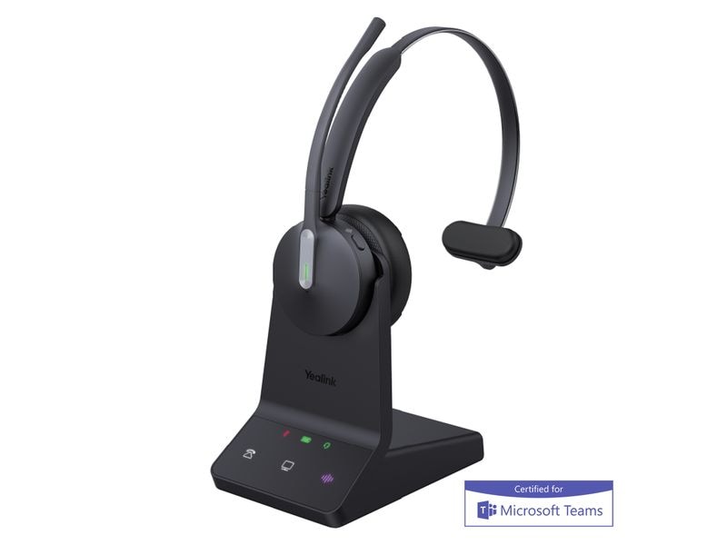 Yealink Headset WH64 Mono Teams Yealink WH64 DECT Schnurloses Headset