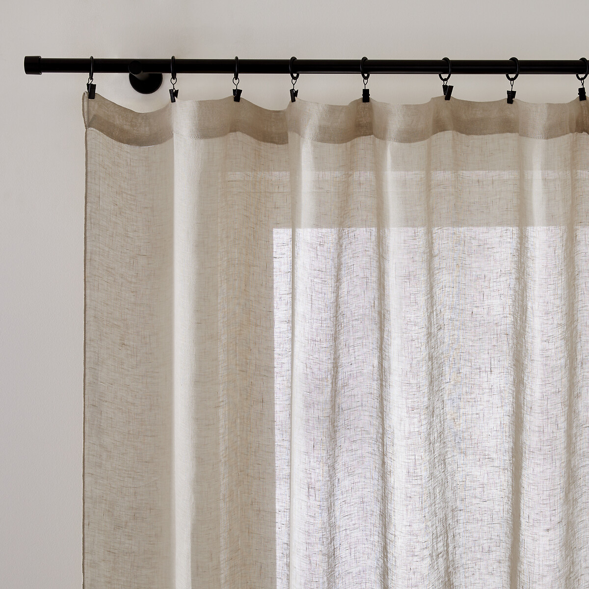 LA REDOUTE INTERIEURS<br>Cortina em linho Onega