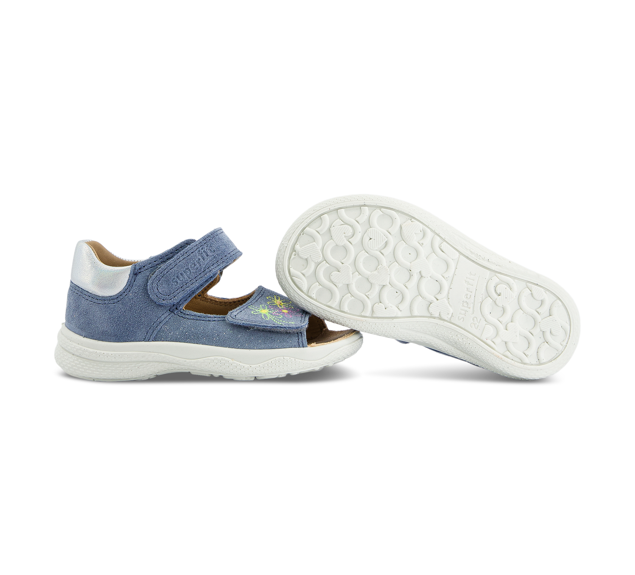 Superfit Polly - Offene Sandalen blau