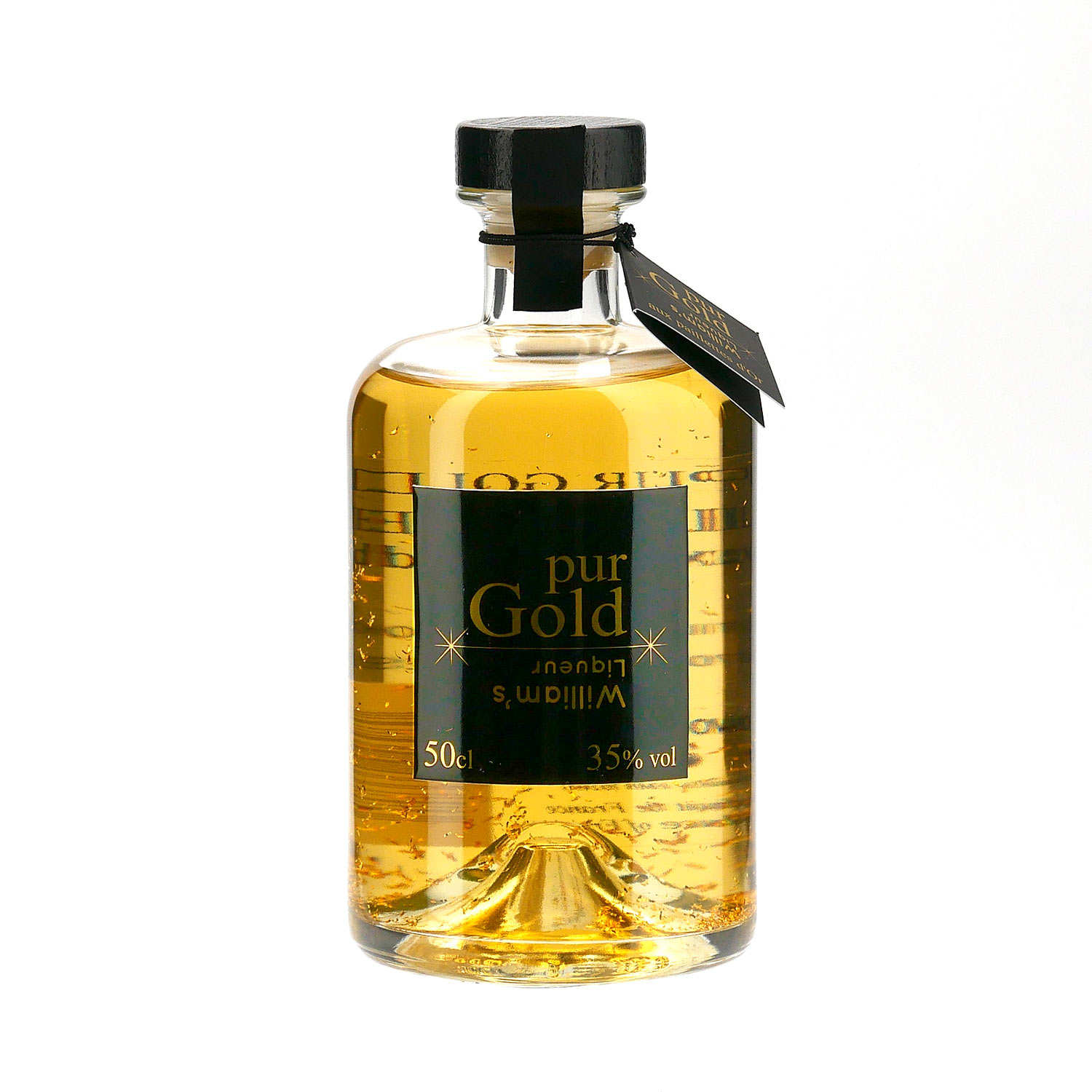 Liqueur de poire pur gold William's 35% aux paillettes d'or