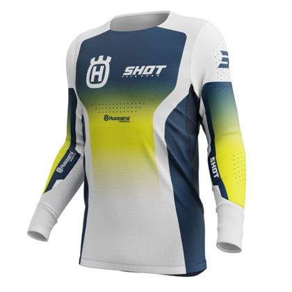 Maillot cross Shot AEROLITE - HUSQVARNA LIMITED EDITION 2025 - Bleu