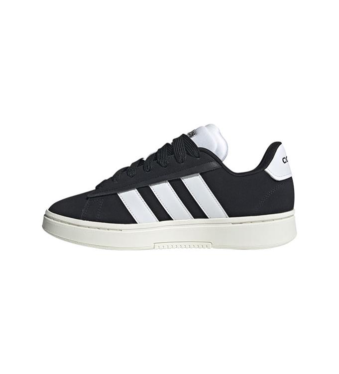 GRAND COURT ALPHA 00s,CBLACK/F CBLACK-FTWWHT-OWHITE