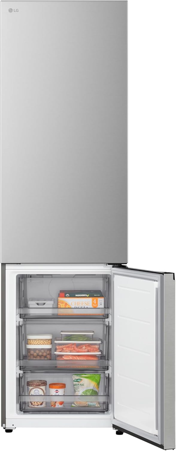 LG GBBS322CPY Fit&Max Kühl-/Gefrierkombination, vollintegrierbar, 375L, 2030mm H, LinearCooling+ & DoorCooling+, Total No Frost, FRESHConverter+, leise & effizient, Prime Silver, Energieklasse C.