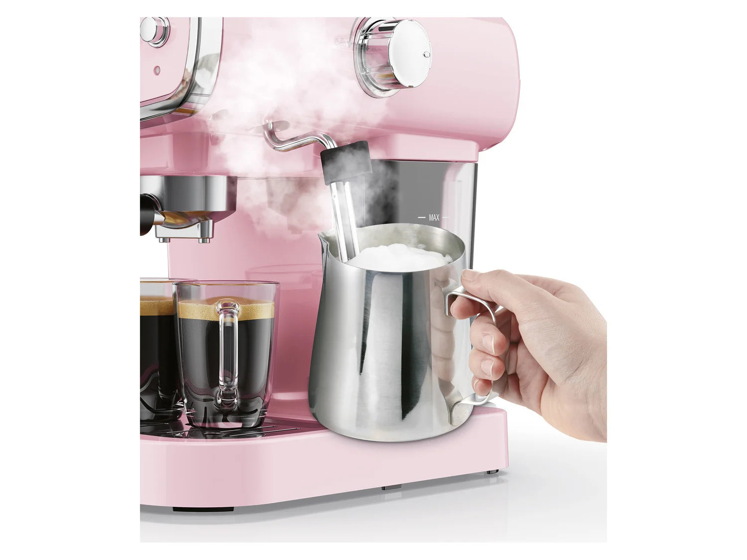 SILVERCREST&reg; KITCHEN TOOLS &raquo;SEM1050&laquo; espresso machine with portafilter system