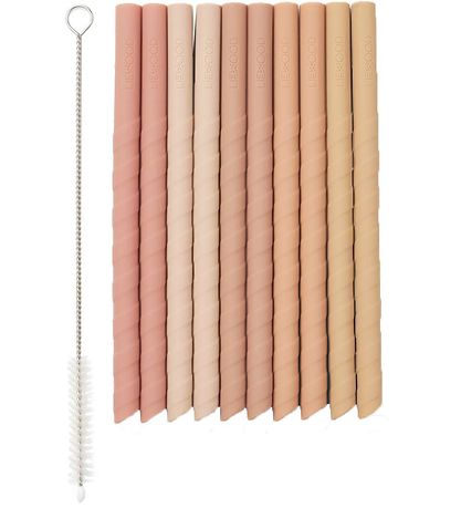 Liewood Suger?r - Silikone - Timoti - 10-pak - Dark Rose Multi M