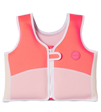 SunnyLife Sv?mmevest -  Melody the Mermaid - 3-6 ?r - Neon Straw
