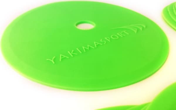 YakimaSport Flat markmarkører (markeringsmatter) - 10 stk grønne
