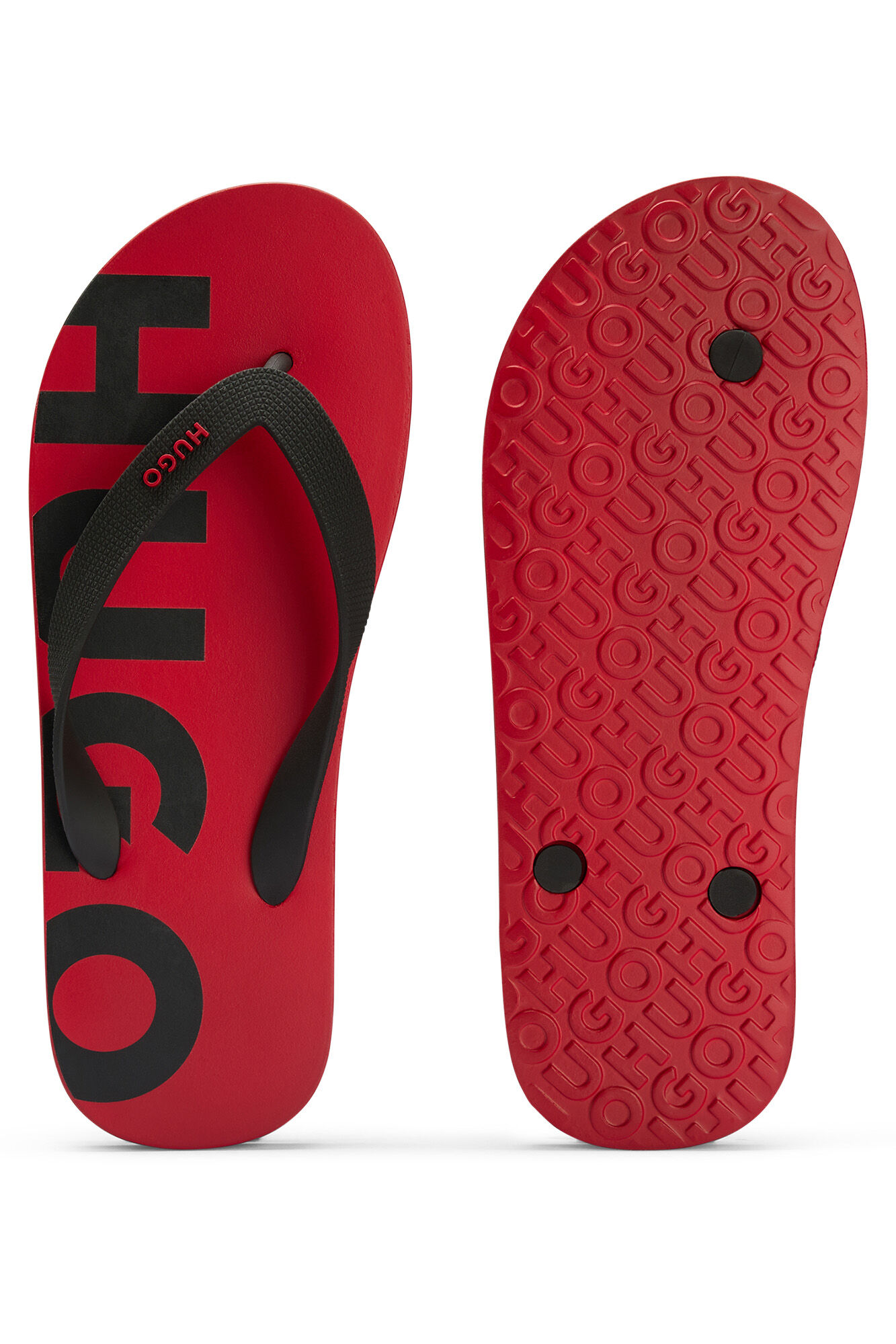 Logotipo de chinelo - vermelho