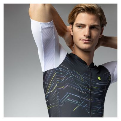 Maillot Manches Courtes Alé Megabyte Noir