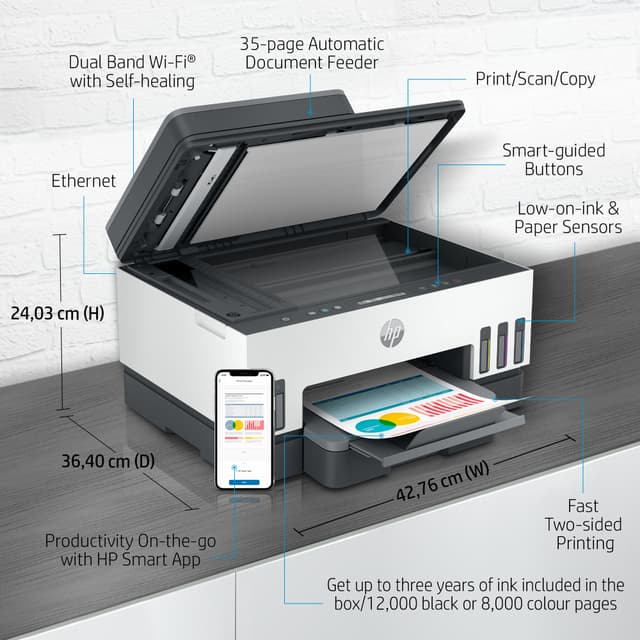 HP Smart Tank 7308 All-in-One blækprinter