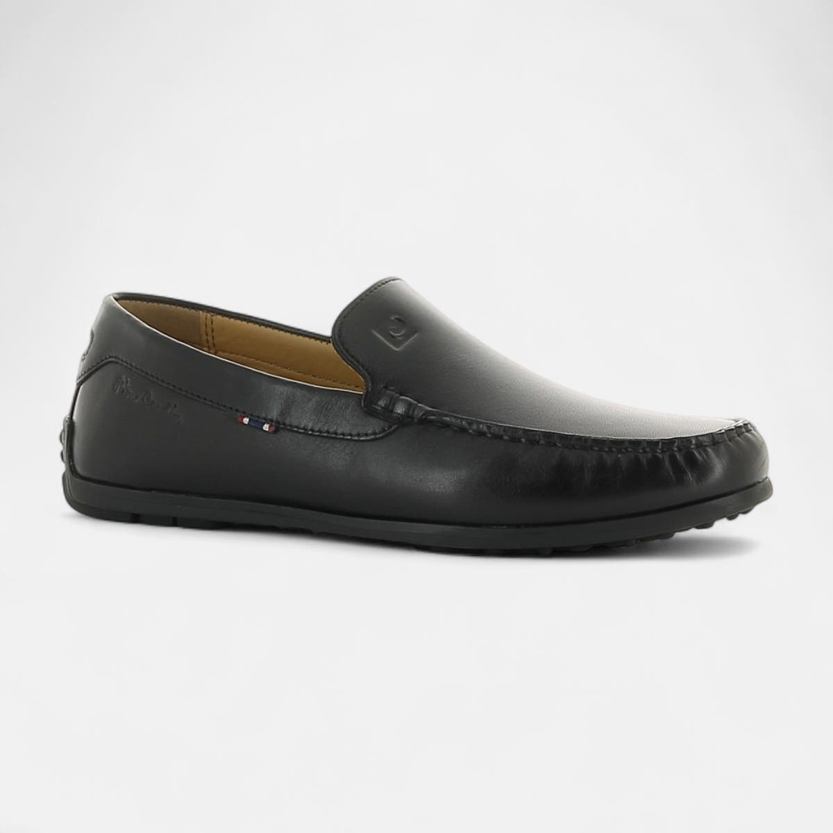 Mocassins Homme en cuir noir