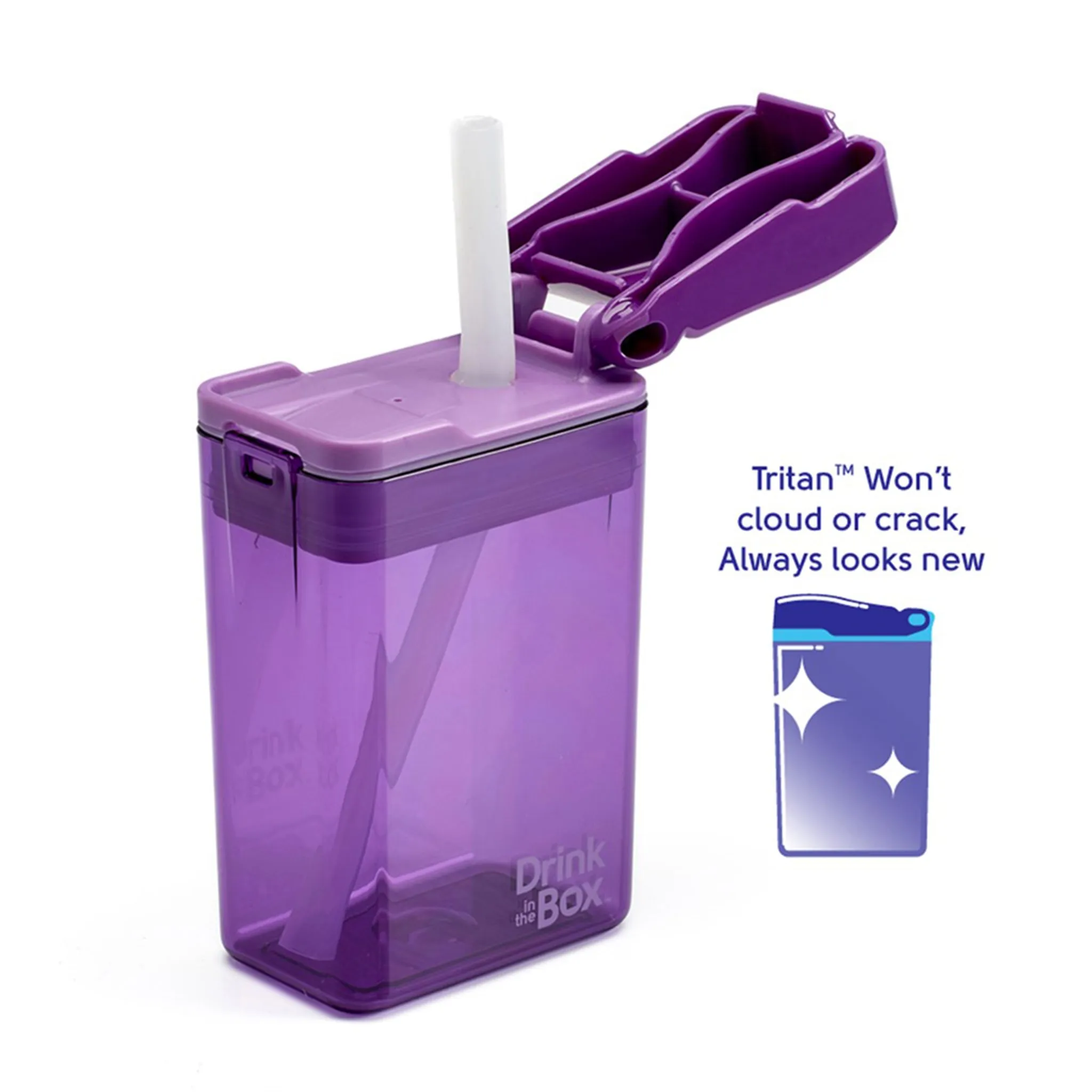 Drink in the Box Contenant à Paille 8oz - Mauve