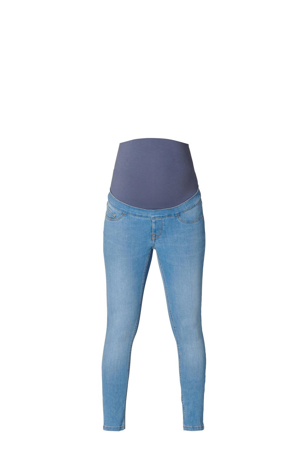 Noppies zwangerschaps skinny jeans mid blue denim