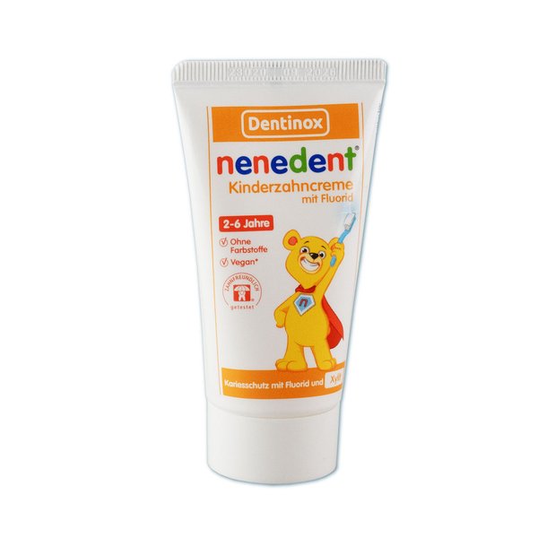 Nenedent Kinderzahncreme - mit Fluorid (50 ml)