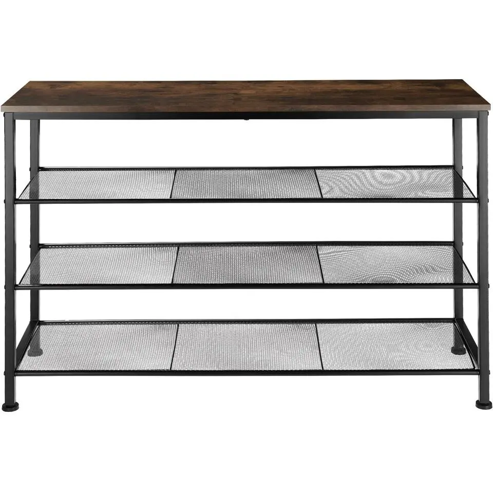 tectake Schoenenrek Portsmouth 100x30,5x72,5cm